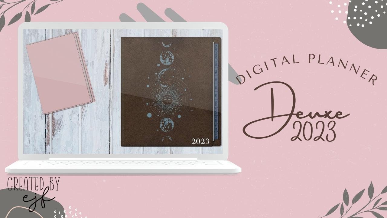 2023 Deluxe Digital Planner, Dated