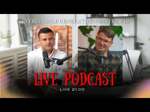 Întrebările generației noastre #19 | LIVE | Onisim Botezatu și Cristi | Întrebările generației