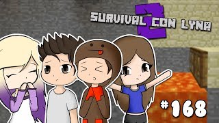 EL TEAM REACCIONA A SU BROMA *CAEN EN LA TRAMPA SECRETA* | Survival con Lyna 2 | Episodio 168