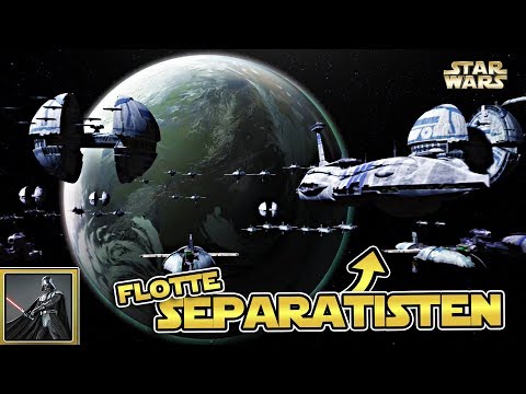 Star Wars: Alle Raumschiffe der Flotte der Separatisten [CANON]