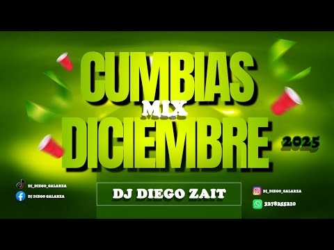 Cumbia Mix Diciembre (Pastor Lopez, Aniceto M. Lisandro M. La Sonora Dta. Rodolfo A.y mas) #djdiego