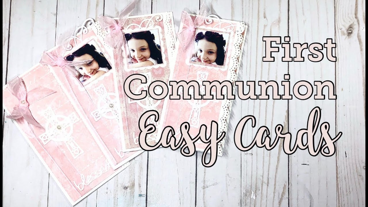 Easy First Communion Cards