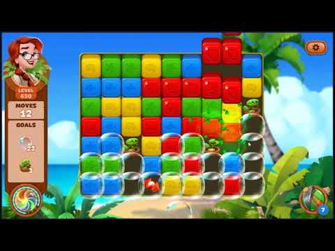 Lost Island Blast Adventure Level 650 - NO BOOSTERS 🏝️ | SKILLGAMING ✔️