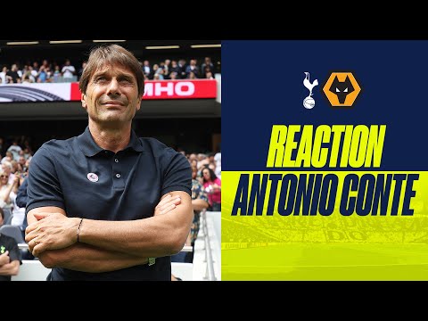 "In the second half we played really good football" | Antonio Conte reacts to win against Wolves