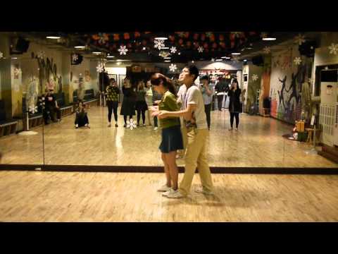 SwingCity lindyhop level 3 - week 5 (tandem charleston variations)
