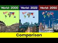 World 2000 Vs World 2022 Vs World 2050 Present Vs Past Vs Future Comparison Data Duck 2 O