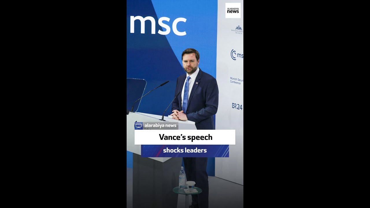 Vance’s speech shocks leaders