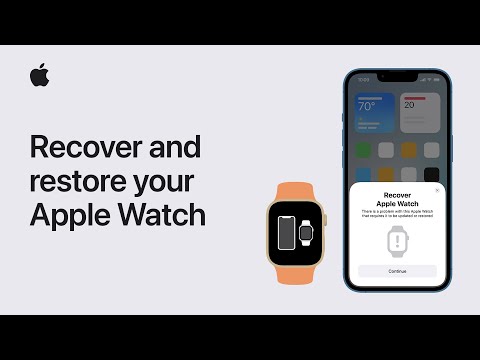 How to recover and restore your Apple Watch | Apple Support