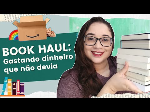 BOOK HAUL: Gastando dinheiro que não devia COM LIVROS 📚✨ | Biblioteca da Rô