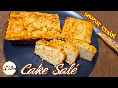 Cake Salé au Surimi Saveur Crabe Recette Facile et Rapide