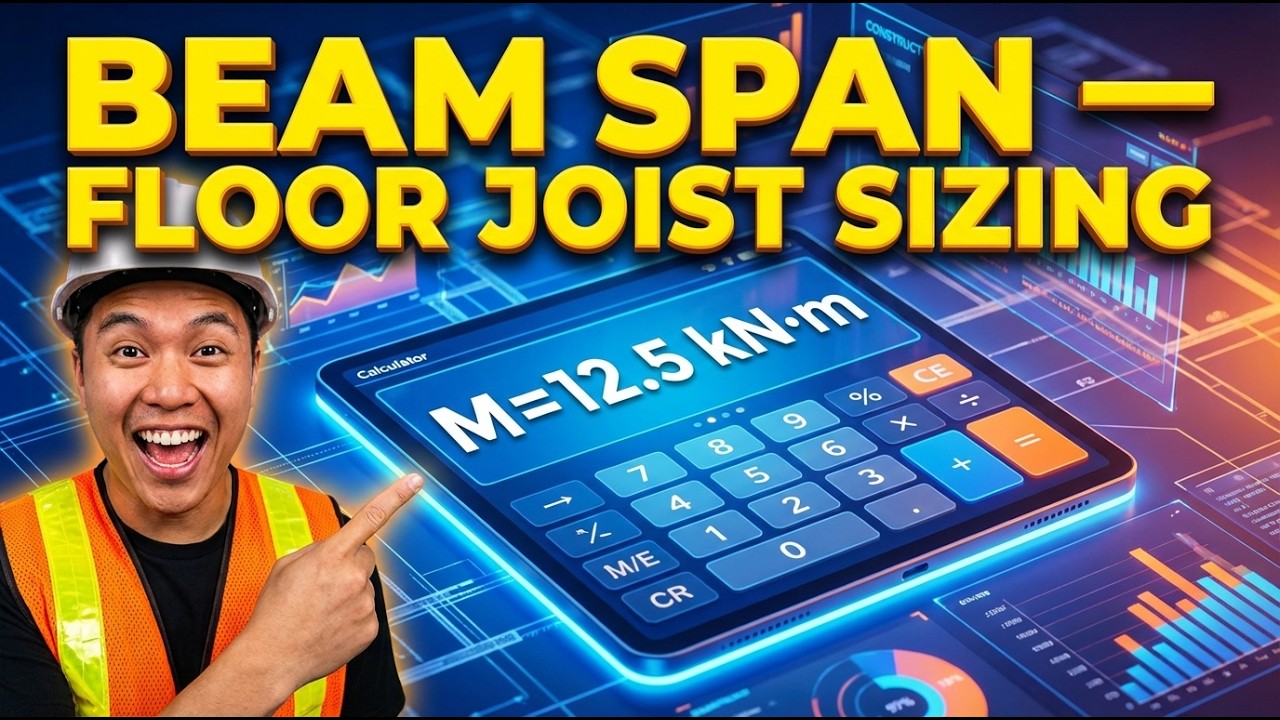 Beam Span Calculator — Floor Joist Sizing