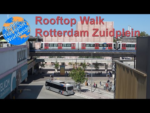 Rooftop Walk Rotterdam Zuidplein Bus & Metro