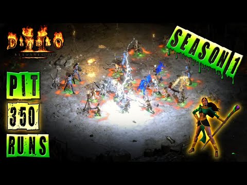 I Spent 15 Hours In Pit / Loot Highlights / Diablo 2 Resurrected / Ladder 1 / Season 1