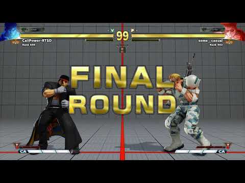 SFV~ Guile (some_casual) vs. Ryu (CaliPower-RTSD) HD 20