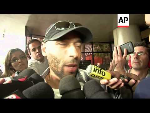 Pele's son says he feels relieved after visiting his father in hospital