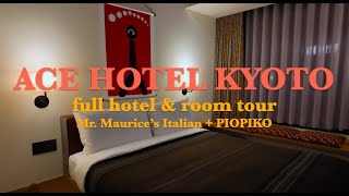 Ace Hotel Kyoto Full Hotel & Room Tour #travel #kyoto #hotel