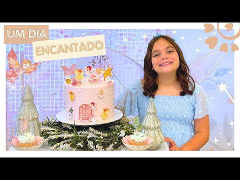 ANIVERSÁRIO DA VICTORIA DE 10 ANOS, FADAS NO JARDIM DE INVERNO - FLÁVIA CALINA