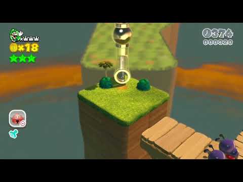 Super Mario 3D World 5-4 Speedrun - Time: 65 (Tied WR)