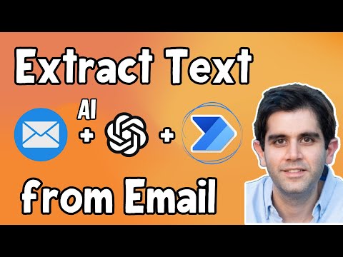 Extract text from Email using AI in Power Automate