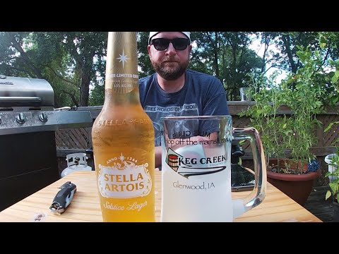 The Malted Gentleman In "Better late than never!" Stella Artois Solstice Lager