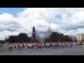 флэш моб Танцующий Харьков на Площади Свободы 11.06.2014 