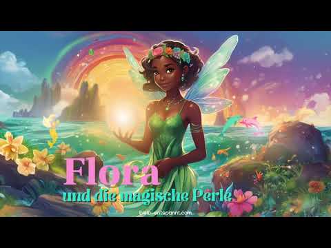 Traumreise für Kinder zum Einschlafen - Flora und die magische Perle - Gute Nacht Geschichte mit Fee