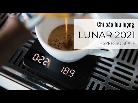 Acaia Lunar — Pha Chế Espresso Chuẩn Barista Với Chỉ Báo Lưu Lượng