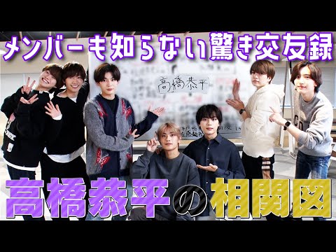 なにわ男子【高橋恭平の相関図】そんな人とも関係が…!?