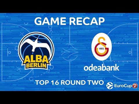 Highlights: Alba Berlin - Galatasaray Odeabank Istanbul