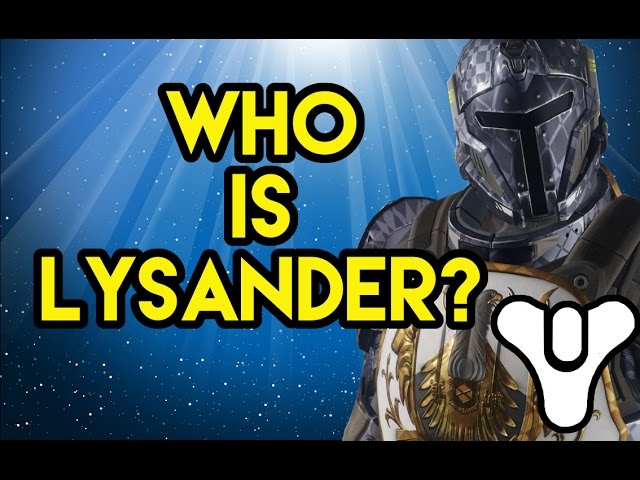 Video Pronunciation of Lysander in English