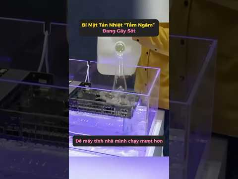 Ngâm cả máy tính vào chất lỏng mà chạy còn mượt hơn?  #milanhlung #shorts