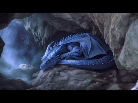 Sleeping Dragon: Relaxing Dragon Breaths with Cavern Echoes