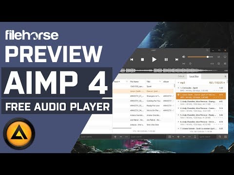 AIMP 4 - An excellent free audio player with handy extra tools - Download Software Preview