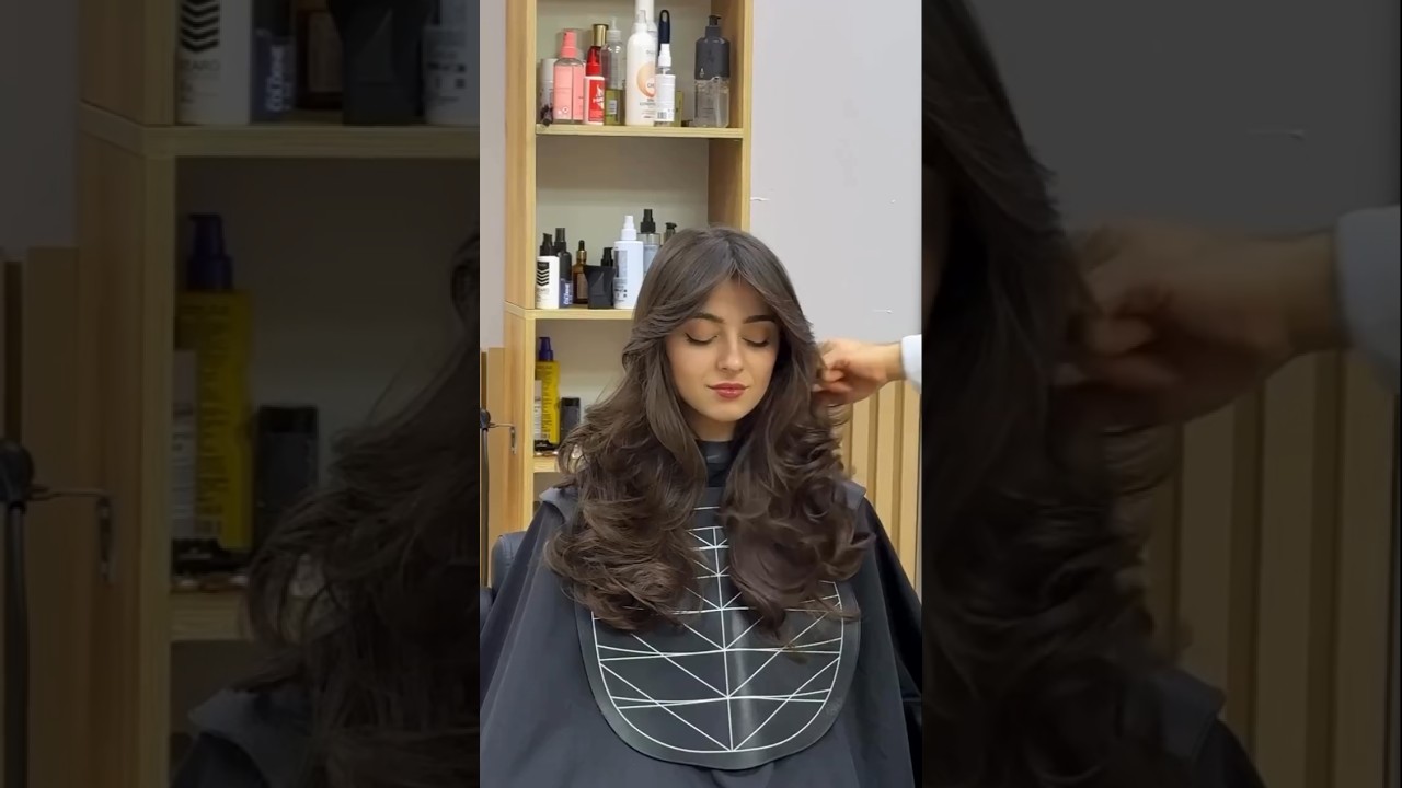 Feather cut 🔥#youtubeshorts #shorts #hairstyle #haircut