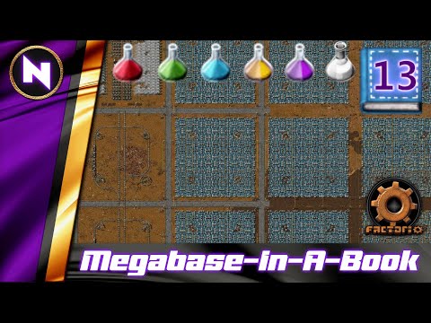 Transition to SOLAR In Time? | #13 | Factorio Megabase-In-A-Book Lets Play