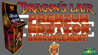 iiRCADE Announces Premium Edition Dragon's Lair Cabinet!