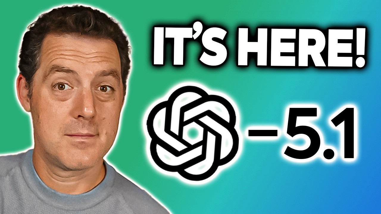 OpenAI Unveils GPT-5.1 (UPDATE)