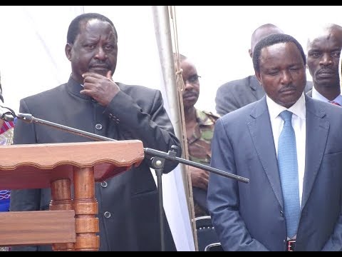 Raila Odinga: Come with a rope to hang me after Swearing-in