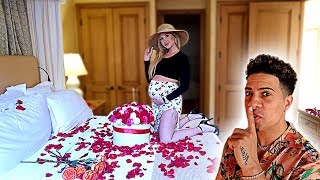 SURPRISING MY PREGNANT WIFE FOR VALENTINES DAY!!!