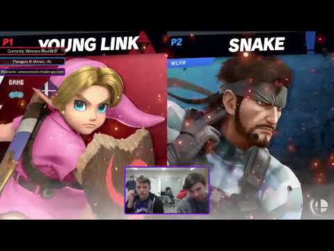 Sandbag (Young Link) vs Welfare Pickles (Snake) - Paragon 8 Singles