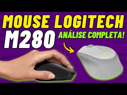 MOUSE LOGITECH M280 SEM FIO Vale a pena? É boa? Resenha Completa Mouse M280 Sem Fio da Logitech