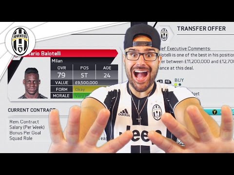 MASSIVE TRANSFER WINDOW INC! JUVENTUS FIFA 16 Career Mode #01