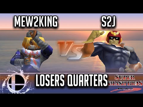 Smash'N'Splash 4  LOSERS QUARTERS - FOX MVG | Mew2King (Sheik) vs Tempo | S2J (Falcon)