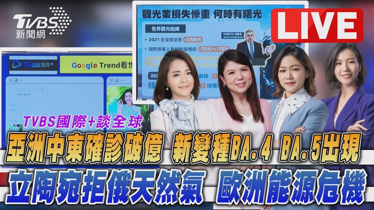 《TVBS國際+談全球》亞型變種肆虐!歐洲抵制俄國掀能源危機
