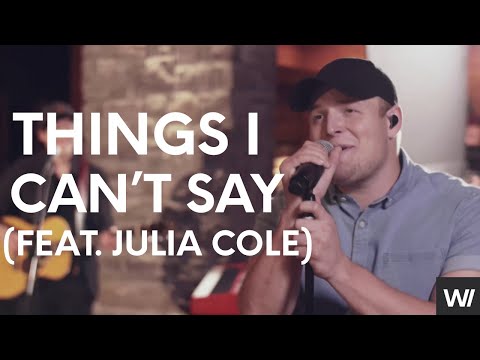 Spencer Crandall - Things I Can't Say (feat. Julia Cole) (Live Performance Video)