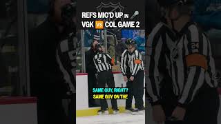 Refs MIC'D UP for WCF GAME 2 ????️????