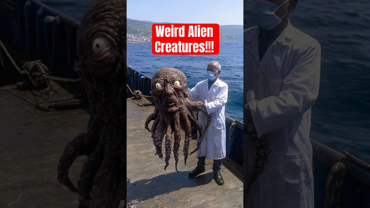 Terrifying Alien Creatures! 🦑🤖 | Unreal Deep Sea Discovery