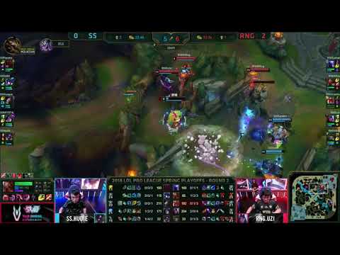 Highlights  SS vs RNG Game 3 2018 Playoffs Snake Esports vs Royal Never Give Up by Onivia
