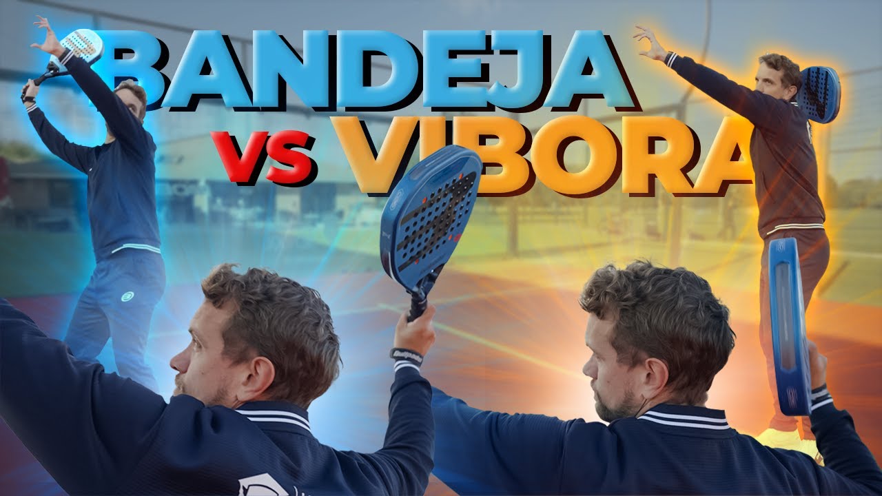 Differentiating Bandeja and Vibora for tactical advantage.