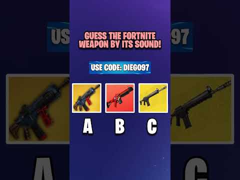 🤔GUESS THE FORTNITE WEAPON BY ITS SOUND